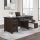 Winners Only® Addison Gray 66" Flat Top Desk-3