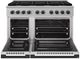 ZLINE Marino 48" Stainless Steel Pro Style Gas Range with Matte Black Accents-1