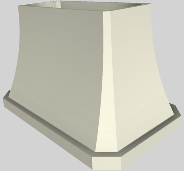 Vent-A-Hood® Designer Series 48" Biscuit Island Range Hood-3