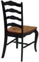homestyles® French Countryside 2-Piece Black Chair-1