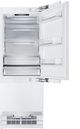 Induction Hardware 30" Panel Ready Built-In Bottom Freezer Refrigerator with Ice Maker and Water Dispenser-0