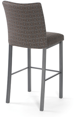 Tabouret de bar Biscaro en tissu Trica®-2