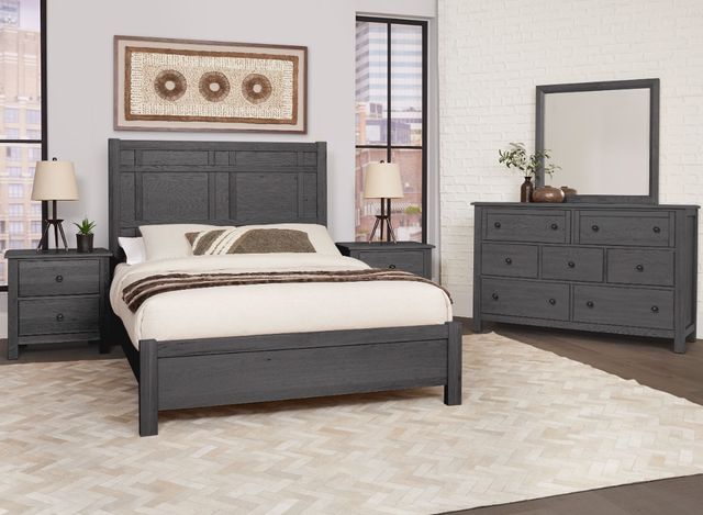 Artisan & Post by Vaughan-Bassett Customizable 127 Custom Express California King Panel Architectural Bed-1