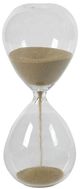 A & B Home Ferdinand Bisque/Clear Hourglass-0