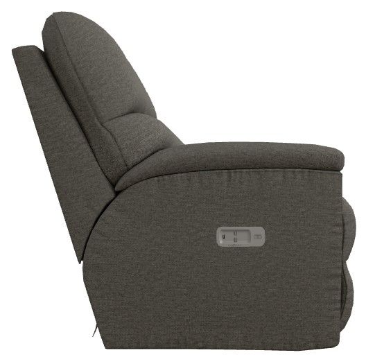 La-Z-Boy® Brooks Charcoal Power Reclining Sofa with Headrest-2