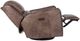 Smith Brothers Customizable 746 Leather Swivel Glider Reclining Chair-1