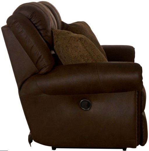 Catnapper® Pickett Walnut Reclining Sofa -3