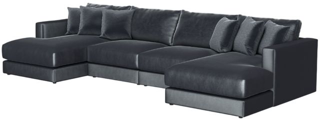 Jackson Furniture Remington 4-Piece Slate U-Shape Sectional-4