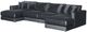 Jackson Furniture Remington 4-Piece Slate U-Shape Sectional-2