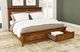 A-America® Bandalier Russet King Storage Bed-4