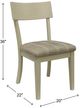 Bassett® Furniture Rollins Cream Upholstered Side Chair-2