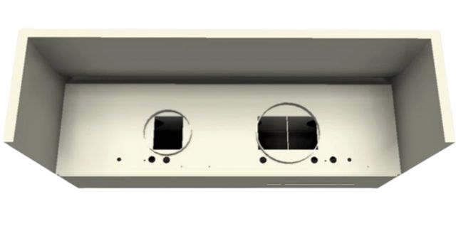 Vent-A-Hood® 48" Biscuit Wall Mounted Range Hood-1