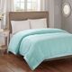 Olliix by Madison Park Aqua Premium Oversized Hypoallergenic Down Alternative Full/Queen Cambria Blanket-2