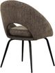 Primo™ International 3319 2-Piece Dark Grey Upholstered Accent Dining Chair Set-3