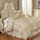 Michael Amini® Luxembourg 12-Piece Creme Queen Comforter Set-1