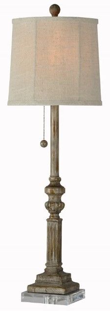 Forty West Marshall Gray Buffet Lamp-0