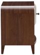 Michael Amini® Houston Walnut 1-Drawer Nightstand-2