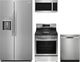 Frigidaire Gallery® 4 Piece Stainless Steel Gas Kitchen Package-0