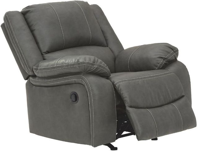 Signature Design by Ashley® Calderwell Gray Rocker Recliner-3