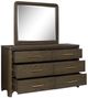 Signature Design by Ashley® Darimore Burnished Brown Dresser and Mirror-4