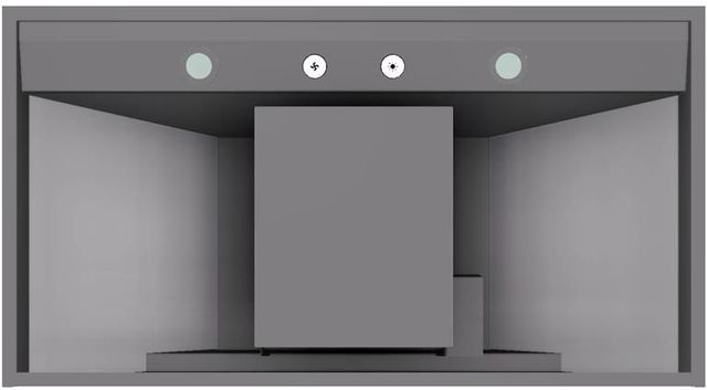 Vent-A-Hood® 36" Gunsmoke Air Recover System (ARS) Euro-Style Duct-Free Wall Mounted Range Hood-3