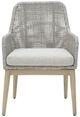 Signature Design by Ashley® Seton Creek Gray Aluminum/Resin Outdoor Dining Chair-2
