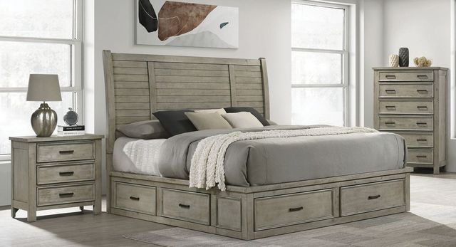 American Wholesale Furniture Sienna Gray Chest-2