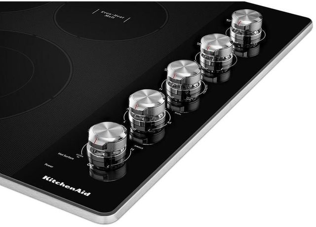 KitchenAid® 30" Stainless Steel Electric Cooktop-2