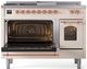 Ilve® Nostalgie II Series 48" Antique White Pro Style Dual Fuel Range-2