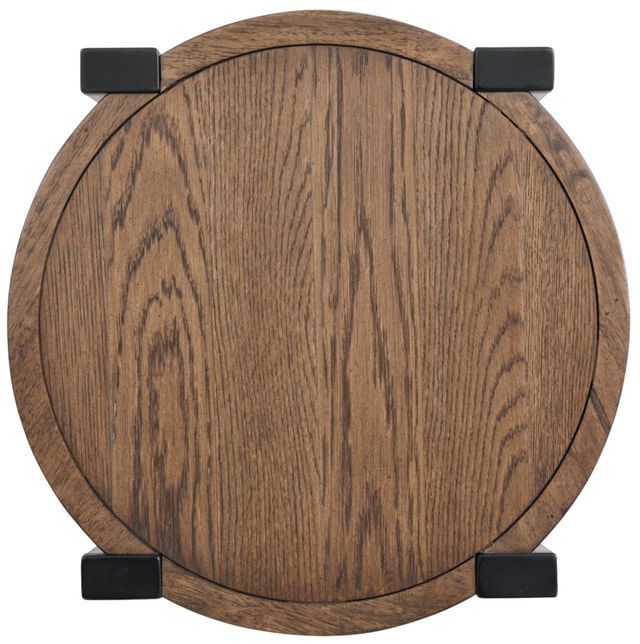 Magnussen Home® Kaysen Wallaby Round End Table-4