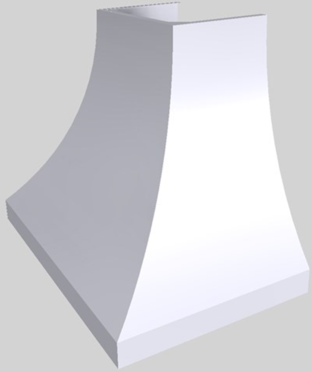 Vent-A-Hood® Designer Series 36" White Wall Mounted Range Hood-1