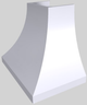 Vent-A-Hood® Designer Series 36" White Wall Mounted Range Hood-1