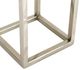 A & B Home Glossy Silver T-Light Holder-1
