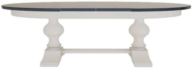 Mavin Customizable 60" x 60" Round Extendable Dining Table with 2 Leaves-1