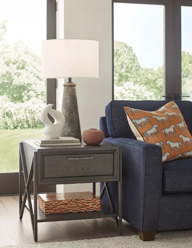 Hammary® Simon French Press End Table-1