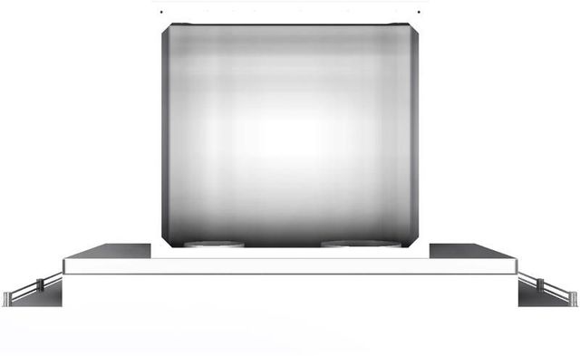 Vent-A-Hood® 54" White Contemporary Wall Mount Range Hood-3