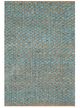 A & B Home Blue 2.5'x4' Braided Area Rug-1