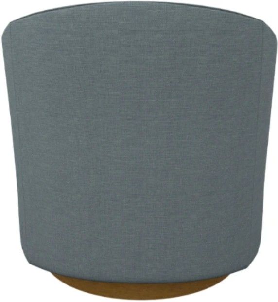 Best® Home Furnishings Customizable Ennely Swivel Barrel Chair with Honey Birch Legs-3