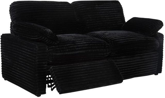 Coaster® Collins Black Modular Power Loveseat-1