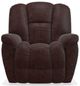 La-Z-Boy® Maverick Burgundy Leather Power Wall Recliner with Headrest-1
