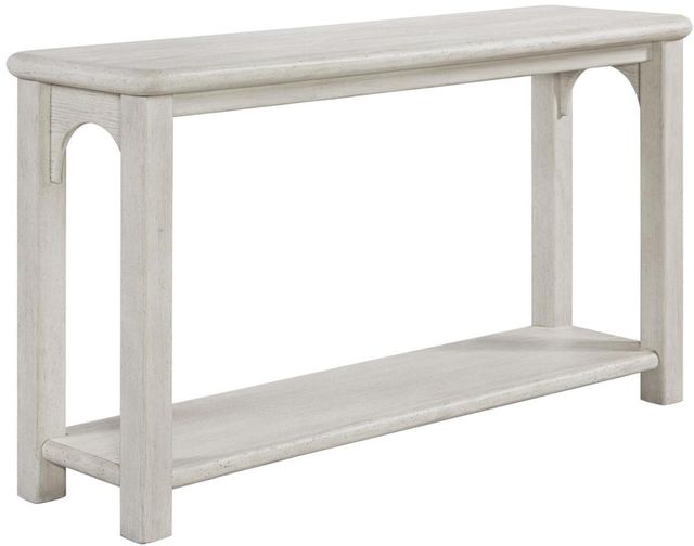 Bernards Opal White Sofa Table-0
