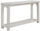 Bernards Opal White Sofa Table-0