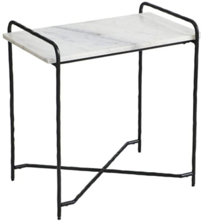 Signature Design by Ashley® Ashber Black/White Accent Table-0