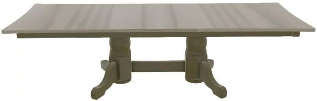 Mavin Customizable 72" Concave Extendable Dining Table with 2 Leaves-1