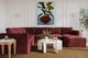 TOV Furniture Willow 7-Piece Red Large Modular Sectional-1