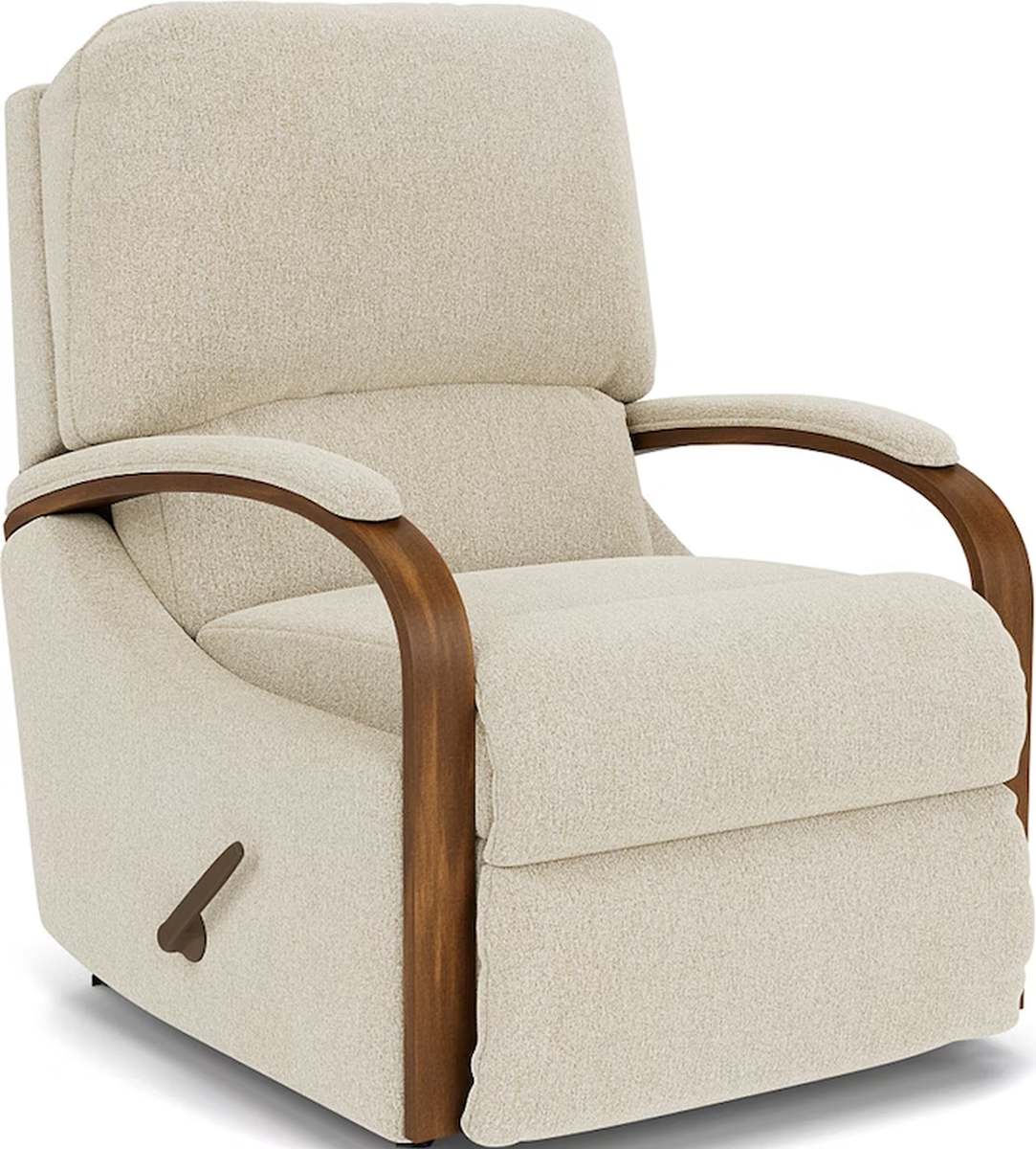 Narrow shops rocker recliner