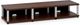 Salamander Designs® Synergy Triple 10 AV Cabinet-Dark Walnut/Aluminum-0