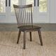 Liberty Furniture Midland Falls Rustic Brown Spindle Back Side Chair-1