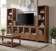 aspenhome® Sandro Brushed Bourbon 66'' Console with 4-Doors-3