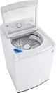 LG 4.3 Cu. Ft. White Agitator Top Load Washer with TurboDrum™ Technology-1